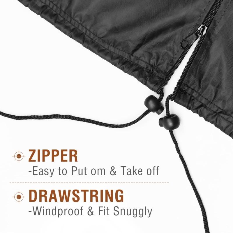 Universal Elliptically Machine Cover Waterproof Dustproof Oxford Cloth Protective Cover for Home Gym Equipment Easy Clean