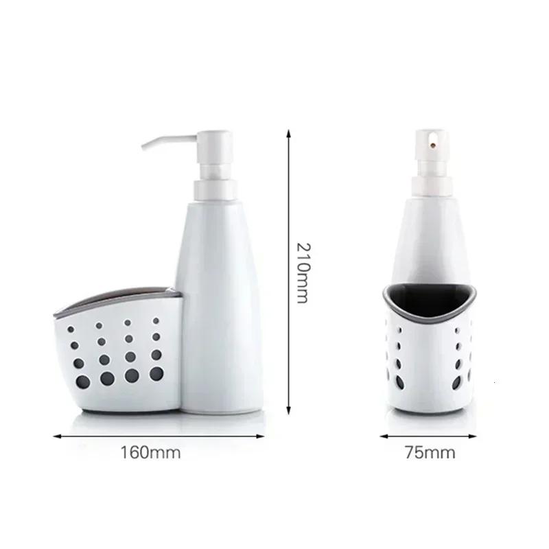 

1 PCS Household Shower Gel Separately Bottled Bath Towel Storage Rack Two in One Receiver Multi-function Lotion Bottle Dual-use 1pcs