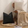 Pillow Cover Breathable Double-Sided Checkered Style Pillow Case Living Room Sofa Bedroom Office Throw Pillowcase