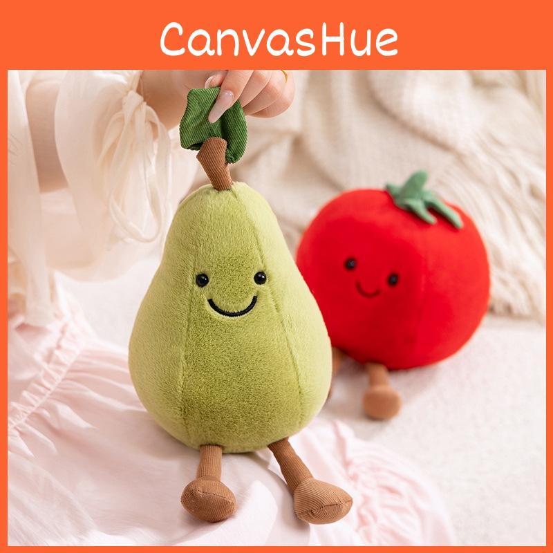 Fruits Vegetables Cartoon Plush Toy Stuffed Doll For Childrens Room Decoration