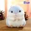 Kawaii Cute Soft Hamster Keyrings Keychains Faux Rabbit Fur Pompom Fluffy Trinkets Car Handbag Pendant Key Chian Ring Holder