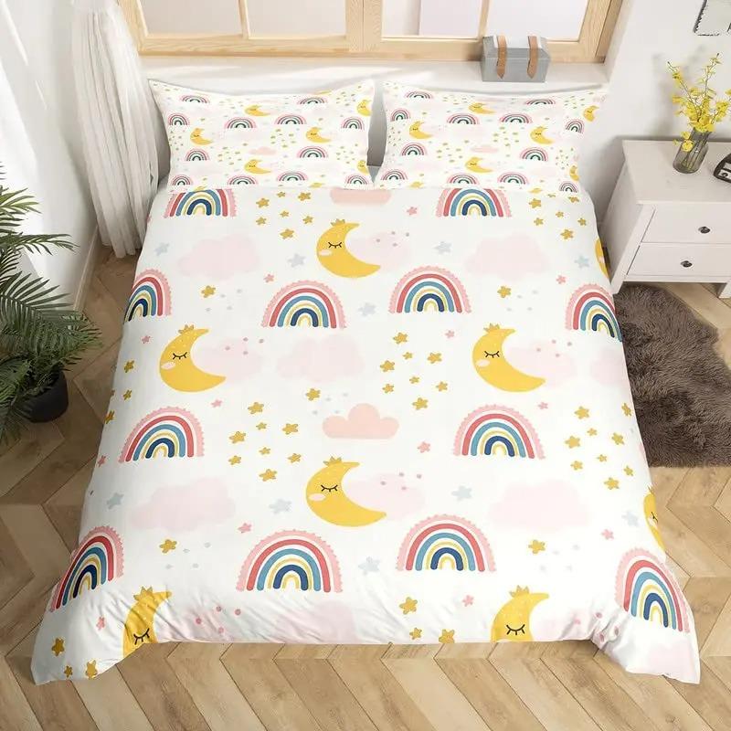 Abstract Stone Bedding Set Single Twin Full Queen King Size Polyester Bedroom Duvet Cover Aldult Kids Comforter Quilt Cover Set