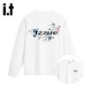 Izzue Unisex Grafik-Rundhals-Sweatshirt