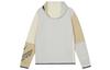 Nike Felpa con cappuccio con zip intera in Tech Fleece stampato Sportswear Light Bone/Coconut Milk/Sesame/Black DM6475-072