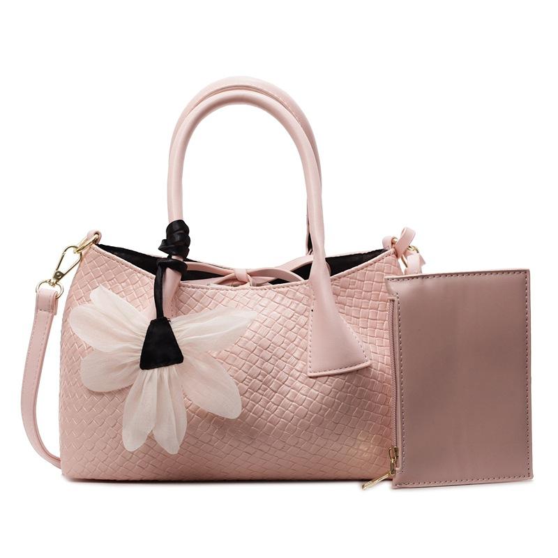 

Новая Модная Сумка Женская Универсальная На Плечо Мессенджер розовый