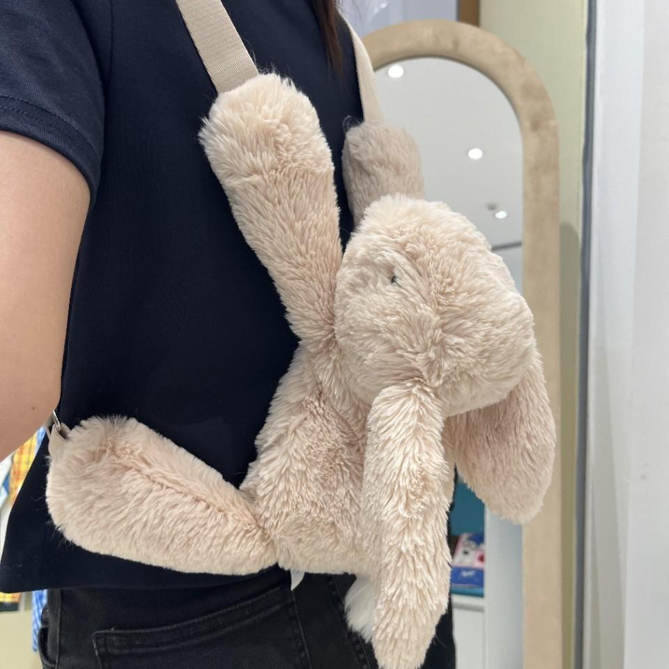 Bunny Plush Backpack With Pp Cotton Filling For Kids And Teens
