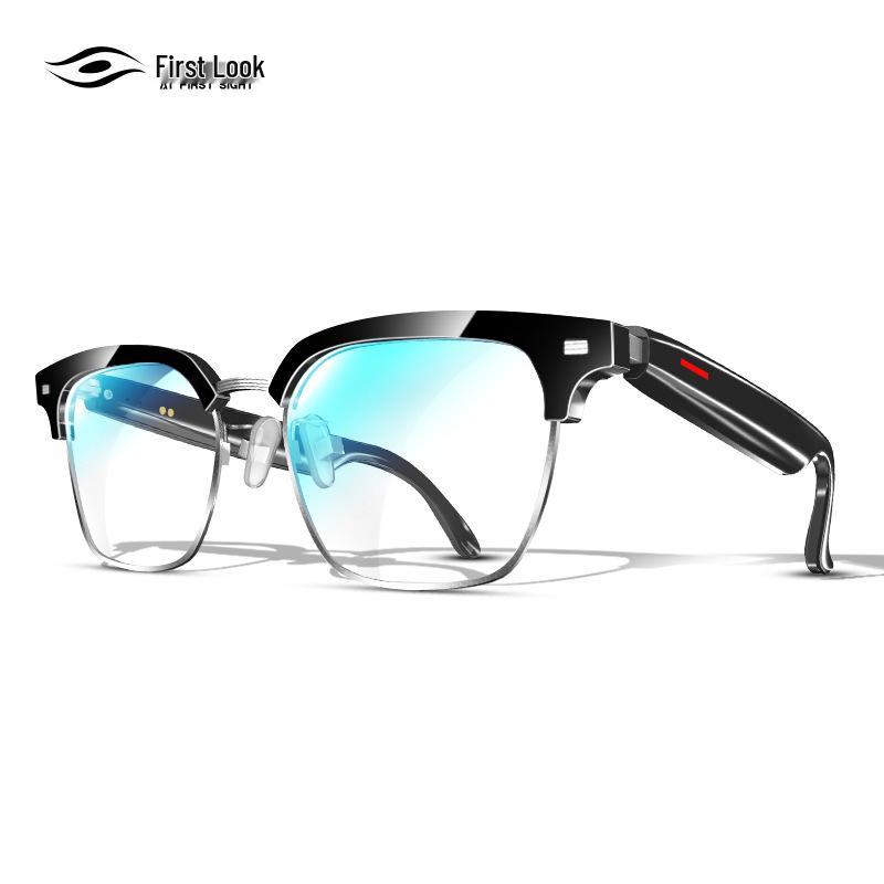 

Багатофункціональні розумні Bluetooth-окуляри: Сонцезахисні окуляри з захистом від синього світла, Навушники, Голосовий переклад, Функції музики та дзвінків, Змінні лінзи.