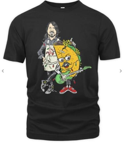 Foo Fighters TShirt Black Short Sleeve Unisex Unisex T-Shirt L