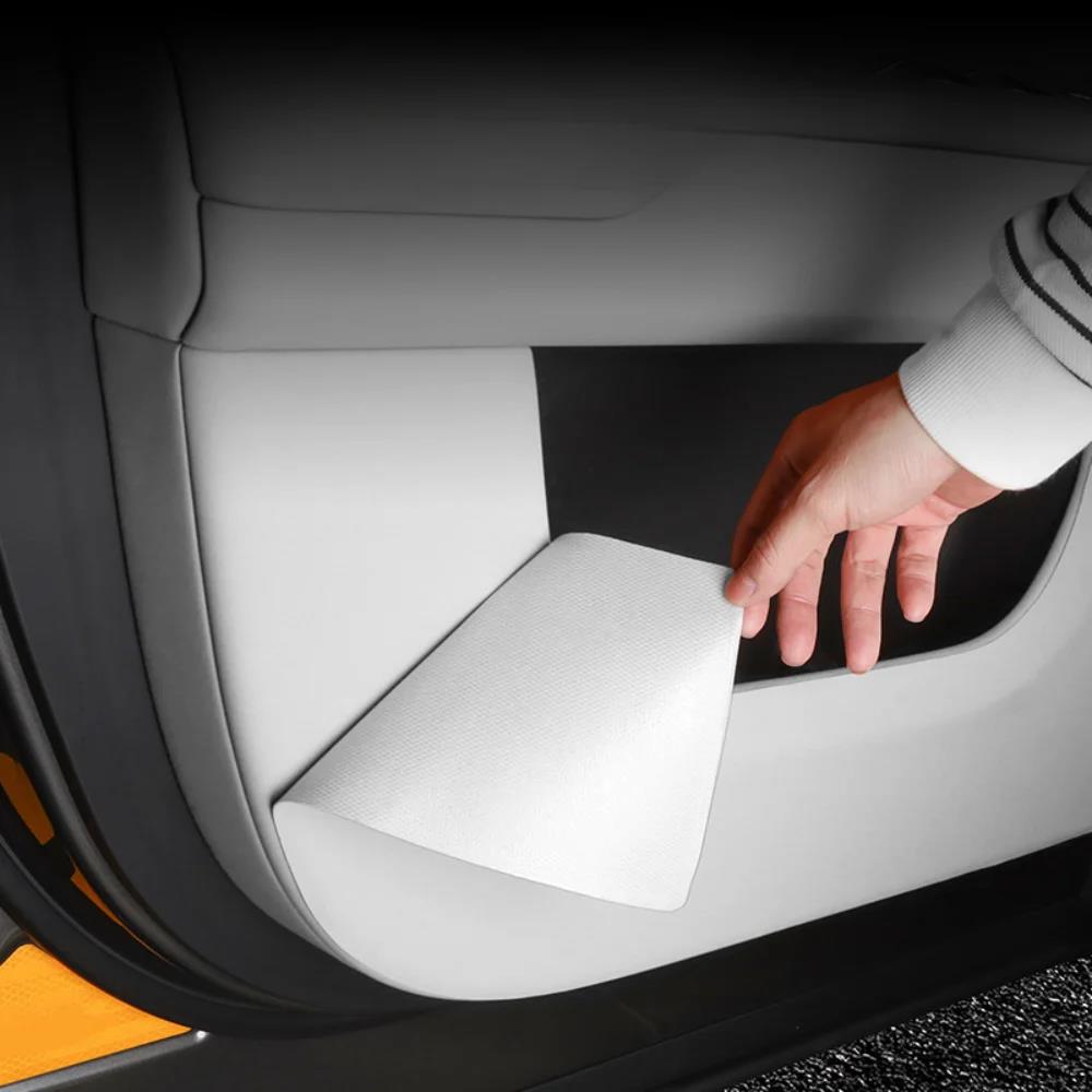 For Li Lixiang L6 L7 L8 L9 Car Door Leather Anti Kick Pad Protection Side Edge Film Protector Stickers Auto AccessoriesGood product