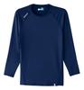 ASAHICHO Cool Size 5L Long-Sleeve Innerwear, Spring/Summer, Navy, 0044, 7,