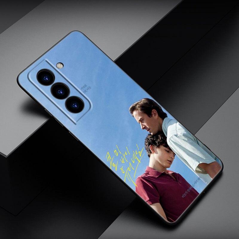 Adınla Çağır Beni Telefon Kılıfı Samsung Galaxy S22 Pro S21 S20 FE Ultra S10 Lite S10 S10E S9 S8 Plus Yumuşak TPU Siyah Kapak