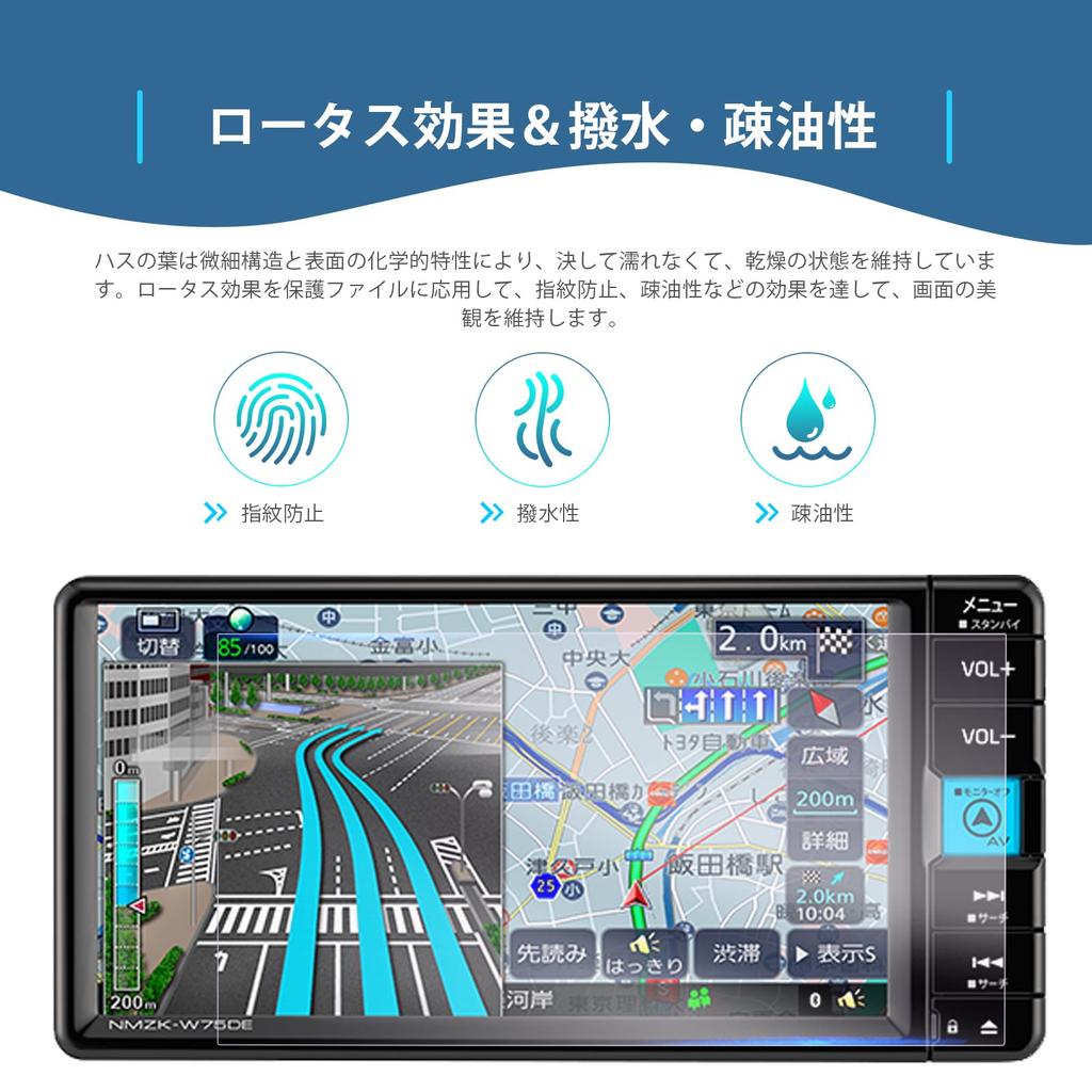 GAFAT NMZK-W75DE 7-Inch Toyota Pixi Track/Pixis Van/Pixis Epok 2021 Model ~ Car LCD Protective