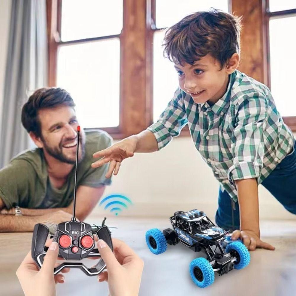 

Перезаряджуваний пульт дистанційного керування Іграшки Машинки Гумові колеса Позашляховик Іграшкова машина Іграшки для хлопчиків синій