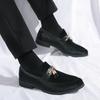 New Men's Casual Soft Sole Fashion Men Driving Shoes Hand -made Velvet Leather Leather Lightweight Men Anti-slip Wearable Shoes