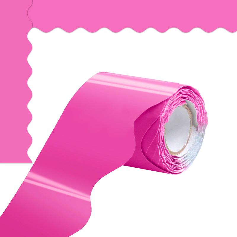 1Pc Announcement Board Stickers Dynamic Poster Border Sticker Solid Color Party Supplies Multi Use Decorative Stickers