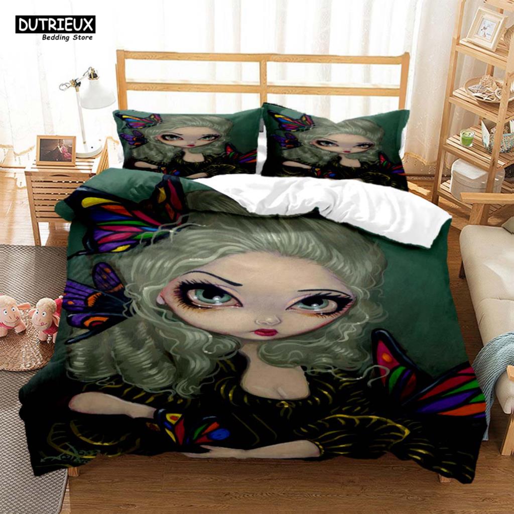 Flamingo Comforter Bedding Sets Winter Duvet Cover Sets Kids,twin Full Queen King Bedroom Set Home Textile Housse De Couette