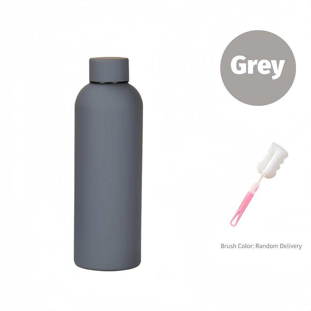 350-750ML Stainless Steel Thermos Cup Portable Small Mouth Water Cup Travel Outdoor Sports Water Bottle Vacuum Flask Gym Kettle