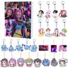 Kpop Demon Hunters Holiday Advent Calendar Keychain Collection With Acrylic Charms For Fans And Gifts