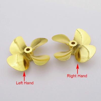 Propeller 1pc 4-Blades 4mm Shaft For RC Marine ROV