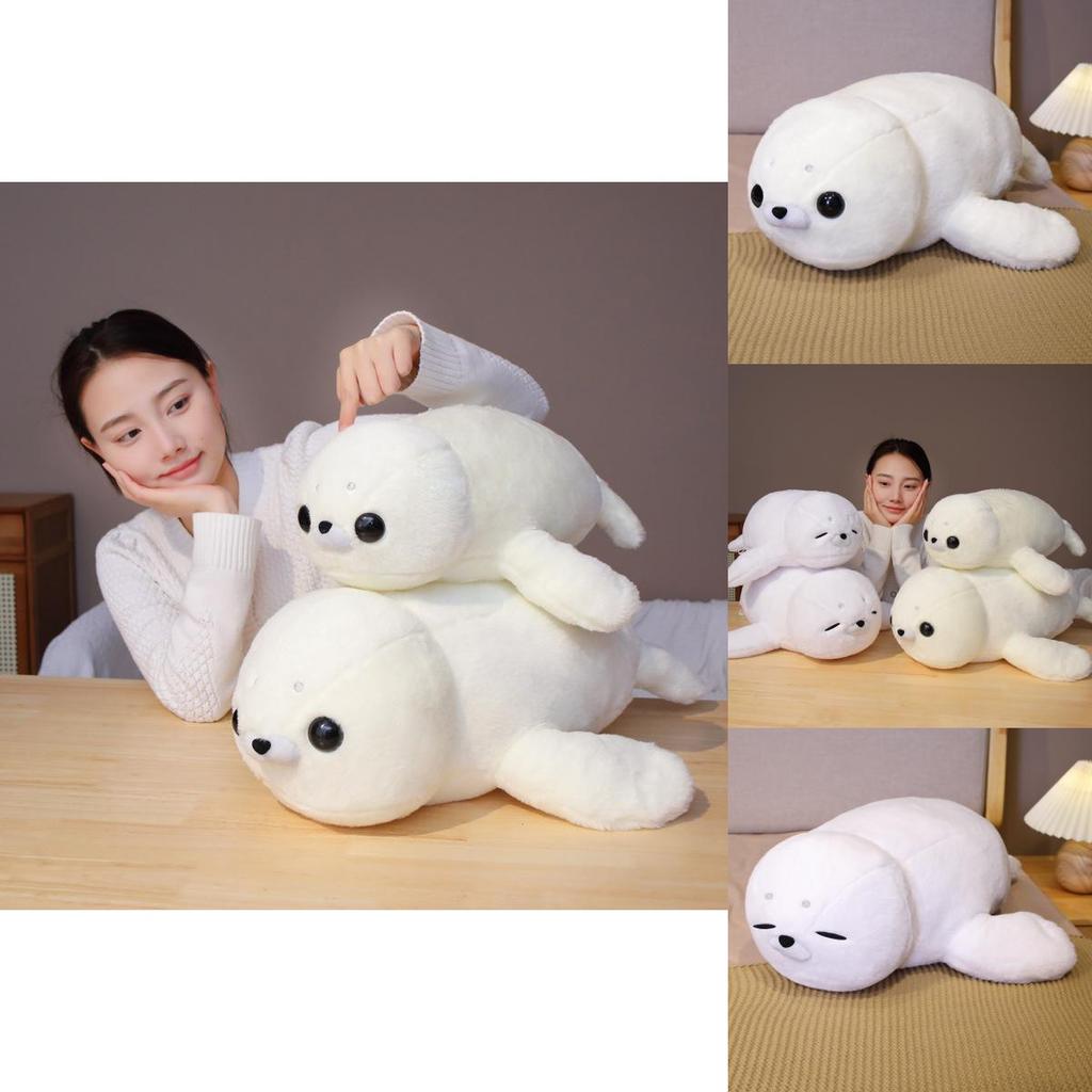 Plush Seal Toy With Pp Cotton Filling For Kids Sleep Comfort And Ocean Animal Collection