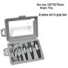 8-Piece Broken Wire & Screw Extractor Tool Set for Stripped Screws and Faucet Valves