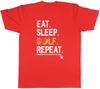 Eat Sleep Golf Repeat Unisexs TShirt Funny Hole in One Tee Gift