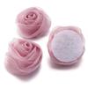 3Pcs 5cm Organza Fabric Rose Flower Colorful Flower Shape Chiffon Artificial Flower Fabric DIY Flower Accessory