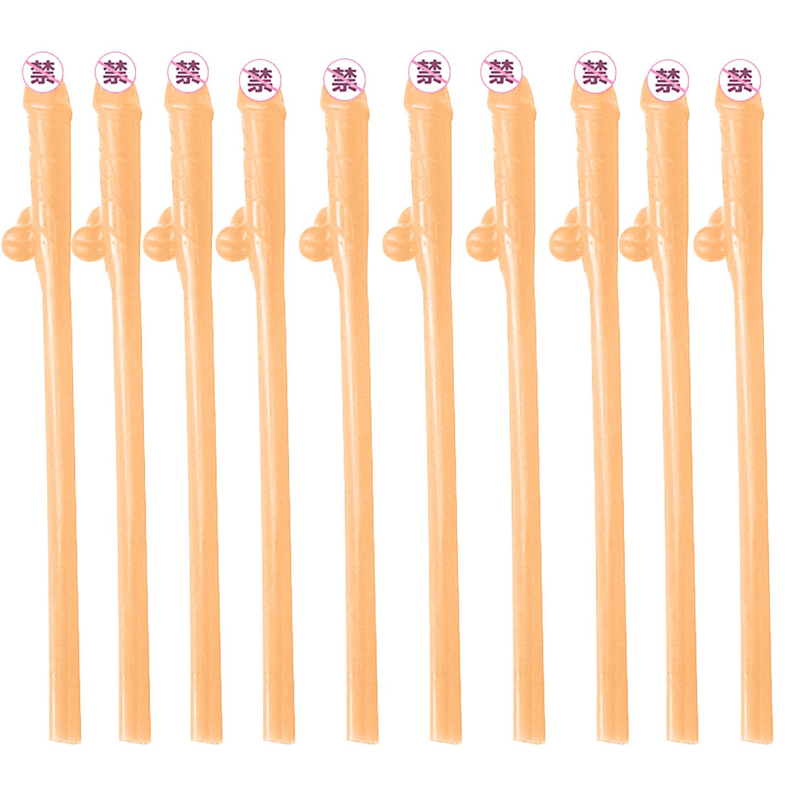 

Соломинки для вечеринок в баре, разноцветные соломинки для птиц, розового и красного цвета, шарик для вечеринок для взрослых, одноразовые пластиковые соломинки пищевого качества, нетоксичные, многоразовые бежевый