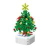 Drill Horse 103E-1 Christmas Tree Building Blocks Toy – Children's Desktop Ornament, Festive Gift