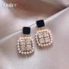 2025 Retro-Inspired Imitation Pearl Earrings: Niche Light Luxury Ear Studs & Pendants