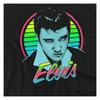 Elvis Presley Unisex Adult King Neon T-Shirt