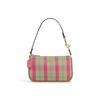 Nolita 19 Vintage Plaid Zipper Closure Fabric Handbag Small Women Handbags Pink CBK65-IMPMC