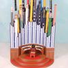 Traditional Chinese Style Pipe Organ Pen Holder With 3d Printed Model For Desk Organization