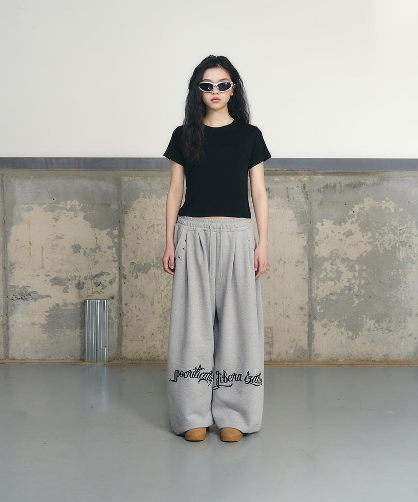 Eonyujeulaeb H-Hotfix Sweatpants [Gray]
