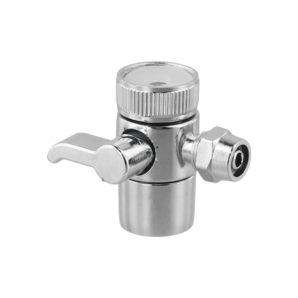 Innovative Faucet Diverter Solution Made from Zinc Alloy Material Switch Between Two Outputs Effortlessly at Home