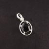 Black Onyx Gemstone 925 Sterling Silver Jewelry Handmade Pendant Gift For Wife PP-6-17