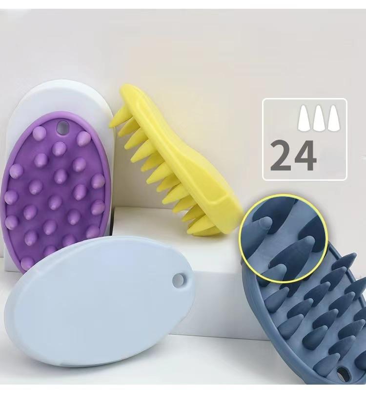 Bathroom Puppy Dog Cat Bath Massage Gloves Brush Safety Silicone Pet Accessories for Dogs Cats Dog Comb Tools
