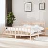 VidaXL Bed Frames Solid Wood 200x200 Cm 3100978