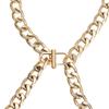 Adjustable Metal Buckle Clip Handbag Chain Strap Length Shorten Bag Screw Positioning Adjustment Sewing Buckle Accessories
