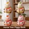 Decorative Horse Year Piggy Bank Anti Drop Horse Piggy Bank Ornament  New Year Gifts