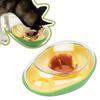 Avocado Pet Feeder Plastic Slow Feeder Dog Bowl Auto Food Dispenser Puppy Toy for Cats and Dogs Home