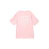 Fila Dopamine Embroidered Cat Dog Comfortable Casual Short Sleeve T-Shirt Unisex Tops Breezy-Pink F11U429102F-PK