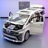 1/18 Vellfire Alphard MPV Alliage Luxy Modèle de Voiture Diecasts Véhicules en Métal Modèle de Voiture Simulation Son et Lumière Collection Jouet Cadeau pour Enfants