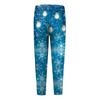 Women's Casual Outdoor Christmas Pattern Slim Fitting Elastic Yoga Pants Cropped Pants