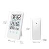 Digital Wireless Indoor Outdoor Thermometer with Remote Sensor 98ft/ 30m Thermohygrometer Temperature Humidity Monitor with Touch Buttons and Backlig