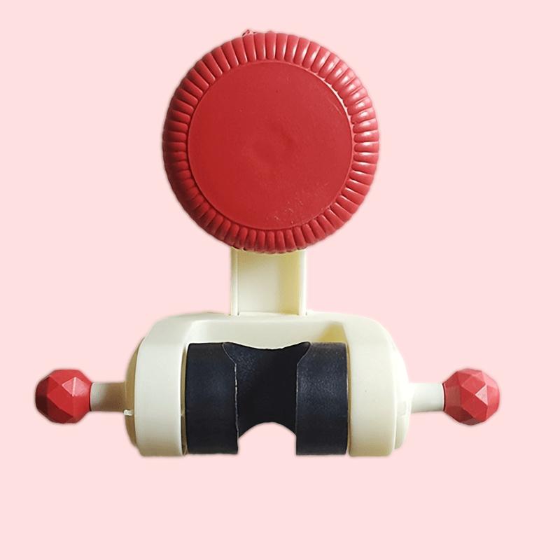 

[Adjustable Shower Head Holder] Durable Plastic Adjustable Suction Cup Shower Head Holder, Fit for Rainfall & Handheld Showerheads червоний