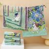 4 Layer Cotton Gauze Large Hand Towel 34x40cm Tea Towel High Quality Kitchen Towel  Home Restaurant