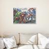 Painting by Numbers Paintings To Paint - Avengers In Action 50X40 Cm