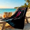 Asciugamano da Spiaggia Stile Haaland Alta Assorbenza & Asciugatura Rapida Confortevole Leggero