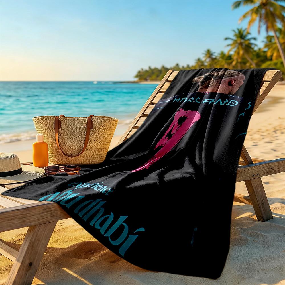 Asciugamano da Spiaggia Stile Haaland Alta Assorbenza & Asciugatura Rapida Confortevole Leggero